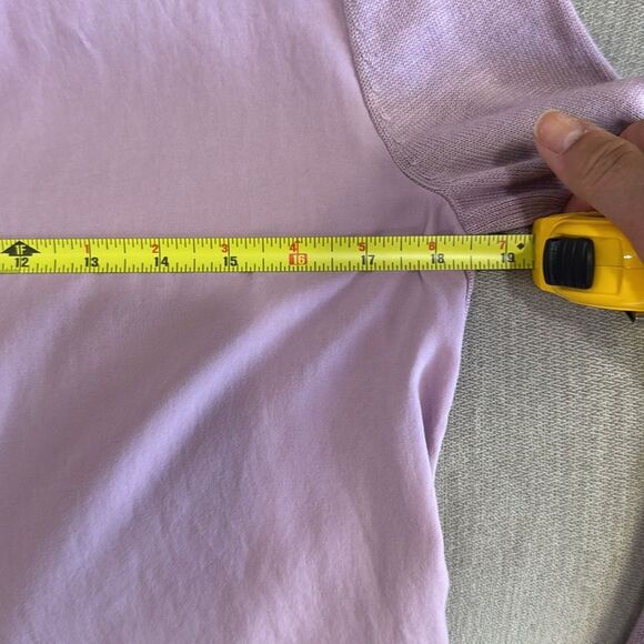 LULULEMON STILL AT EASE PULLOVER Sweater SIZE 4 LAVENDER Long Sleeve Crew Neck - Picture 8 of 10